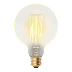 Лампочка Лампа накаливания Uniel E27 60W золотистый IL-V-G125-60/GOLDEN/E27 VW01 UL-00000480