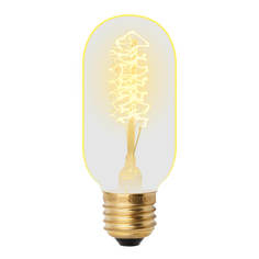 Лампочка Лампа накаливания Uniel E27 40W золотистая IL-V-L45A-40/GOLDEN/E27 CW01 UL-00000486