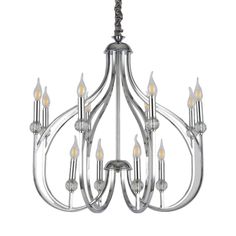 Люстра Подвесная люстра Lumina Deco Archetype LDP 1250-12 CHR