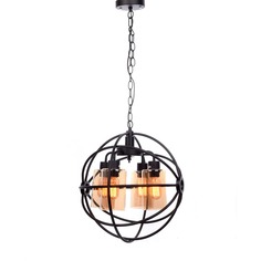 Люстра Подвесная люстра Lumina Deco Stradi LDP 11509-4 BK