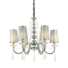 Люстра Подвесная люстра Lumina Deco Fabione LDP 1200-6 CHR