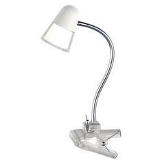 Настольная лампа Настольная светодиодная лампа Horoz Bilge белая 049-008-0003 HRZ00000713