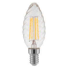 Лампочка Лампа светодиодная филаментная Elektrostandard E14 7W 4200K прозрачная 4690389125287