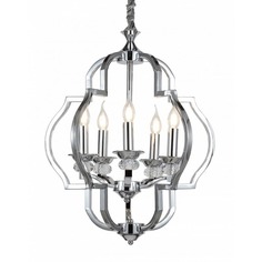 Люстра Подвесная люстра Lumina Deco Cesaro LDP 17078-5 CHR