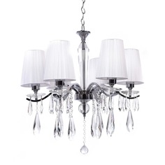 Люстра Подвесная люстра Lumina Deco Alessia LDP 1726-6 CHR