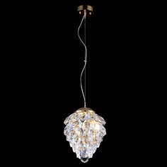 Светильник Подвесной светильник Crystal Lux Charme SP2 Gold/Transparent