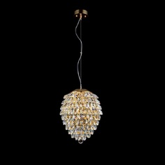 Светильник Подвесной светильник Crystal Lux Charme SP4 Gold/Transparent