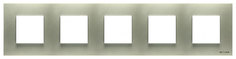 Рамка 5-постовая ABB Zenit шампань 2CLA227500N1901