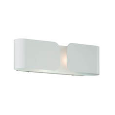 Светильник Настенный светильник Ideal Lux Clip AP2 Mini Bianco 049236