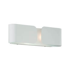 Светильник Настенный светильник Ideal Lux Clip AP2 Mini Bianco 049236