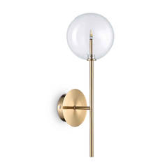 Светильник Бра Ideal Lux Equinoxe AP1 Ottone Antico 200149