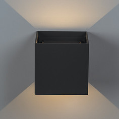 Светильник Уличный настенный светодиодный светильник Italline IT01-A310 dark grey
