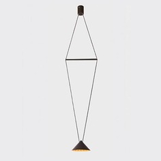 Светильник Подвесной светодиодный светильник Italline IT03-1430 black/orange