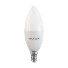 Лампочка Лампа светодиодная диммируемая Voltega E14 5W 2700К матовая VG-C37E14cct-WIFI-5W 2427