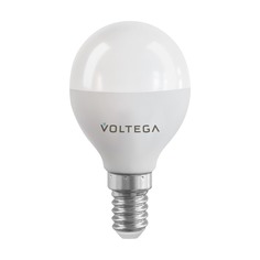 Лампочка Лампа светодиодная диммируемая Voltega E14 5W 2700К матовая VG-G45E14cct-WIFI-5W 2428