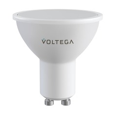 Лампочка Лампа светодиодная диммируемая Voltega GU10 5W 2700К матовая VG-MR16GU10cct-WIFI-5W 2425