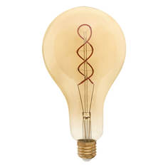 Лампочка Лампа светодиодная филаментная Thomson E27 8W 1800K груша прозрачная TH-B2172