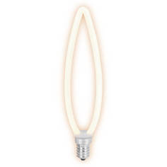 Лампочка Лампа светодиодная филаментная Thomson E14 4W 2700K трубчатая матовая TH-B2389