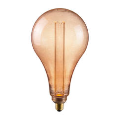 Лампочка Лампа светодиодная диммируемая Hiper E27 4W 2000/3000/4000K янтарная HL-2247