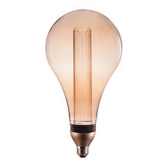 Лампочка Лампа светодиодная диммируемая Hiper E27 8W 1800K янтарная HL-2254