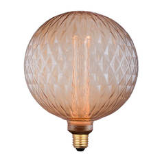 Лампочка Лампа светодиодная диммируемая Hiper E27 4W 2000/3000/4000K янтарная HL-2243