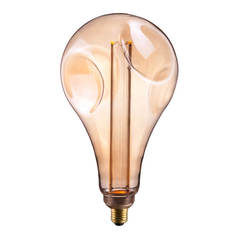 Лампочка Лампа светодиодная диммируемая Hiper E27 4W 2000/3000/4000K янтарная HL-2248