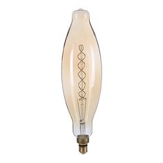 Лампочка Лампа светодиодная филаментная Hiper E27 8W 2200K янтарная HL-2204