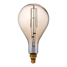 Лампочка Лампа светодиодная филаментная Hiper E27 8W 1800K янтарная HL-2200