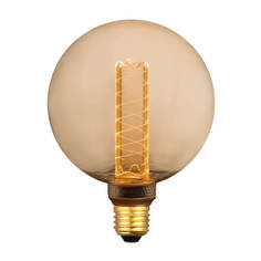 Лампочка Лампа светодиодная диммируемая Hiper E27 4,5W 1800K янтарная HL-2235