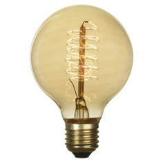 Лампочка Лампа накаливания Е27 60W 2700K прозрачная GF-E-7125 Lussole Loft