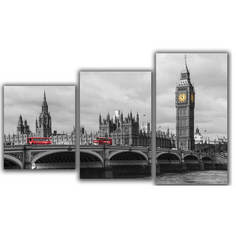 Модульная картина Мини модульная картина Лондонский мост Toplight 55х94см TL-MM1042