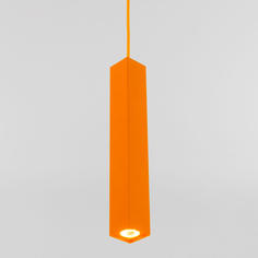 Светильник Подвесной светильник Eurosvet 50154/1 LED оранжевый