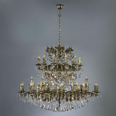 Люстра Подвесная люстра Ambiente Leon 2128/60 PB Tear Drop