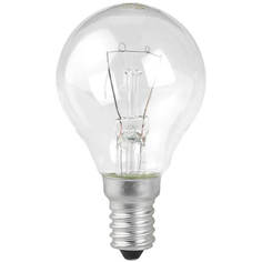 Лампочка Лампа накаливания ЭРА E14 40W 2700K прозрачная ЛОН ДШ40-230-E14-CL C0039814 ERA