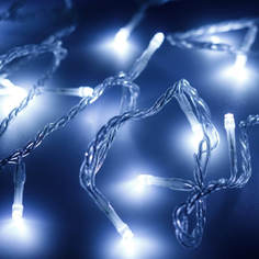 Гирлянда Светодиодная гирлянда Ardecoled нить 230V белый ARD-String-Home-5000-Clear-50Led-Flash White 025752