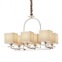 Люстра Подвесная люстра Lumina Deco Liniano LDP 17100-6 CHR