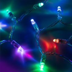 Гирлянда Уличная светодиодная гирлянда Ardecoled нить 230V разноцветная ARD-String-Classic-10000-White-95Led-Milk-Live RGBW-DMX 031749