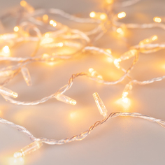 Гирлянда Уличная светодиодная гирлянда Ardecoled нить 230V желтый ARD-String-Classic-1000-Clear-100Led-Pulse Yellow 031642