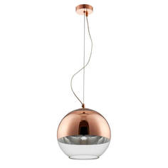 Светильник Подвесной светильник Crystal Lux Woody SP1 D300 Copper