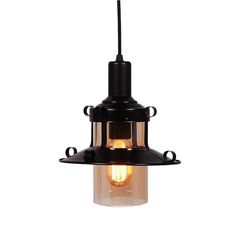 Светильник Подвесной светильник Lumina Deco Capri LDP 11328-1 BK