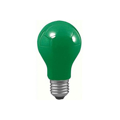Лампочка Лампа накаливания AGL Е27 25W груша зеленая 40023 Paulmann