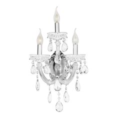Светильник Бра Lumina Deco Eliza LDW 7029-3 CHR
