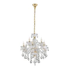 Люстра Подвесная люстра Lumina Deco Eliza LDP 7028-6+3 WT