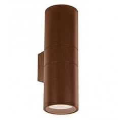 Светильник Уличный настенный светильник Ideal Lux Gun AP2 Small Coffee 163635