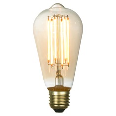 Лампочка Лампа светодиодная Е27 6W 2700K янтарная GF-L-764 Lussole Loft