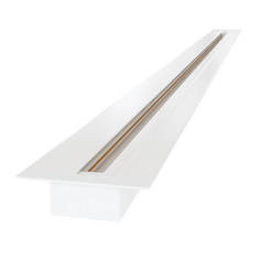 Шинопровод Встраиваемый однофазный шинопровод с вводом питания и заглушкой Elektrostandard TRLM-1-100-WH a046195