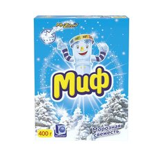 Стиральный порошок Миф, 0.4 кг, автомат, Морозная свежесть