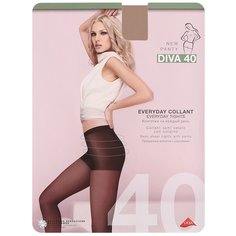 Колготки Diva, 40 DEN, р. 4, neutro/нейтральные