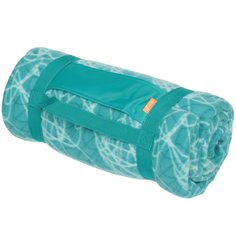 Коврик для пикника 150х135 см, флис, подложка, липучка, Green Days, GF3021-4.STD, голубой