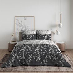 Постельное белье 2-сп, пр 200Х216, 2н70х70, п175х215, Василиса, бязь, Silver 1487/1